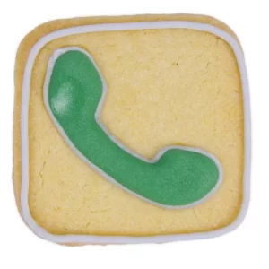 Städter Ausstechform App-Cutter Phone 6,5 Cm 8