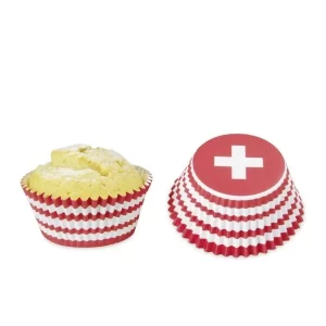 Städter Backform Schweiz Ø 5/7 Cm / H 3,5 Cm 50 Stück 11