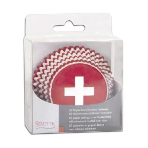 Städter Backform Schweiz Ø 5/7 Cm / H 3,5 Cm 50 Stück 9