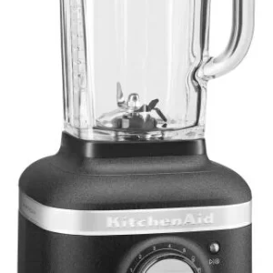 KitchenAid Standmixer Artisan K400 In Gusseisen Schwarz Mit Extra Behälter 11