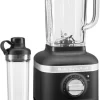KitchenAid Standmixer Artisan K400 In Gusseisen Schwarz Mit Extra Behälter 7