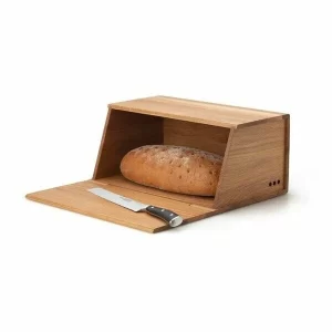 Continenta Brotkasten 40×26 Cm Eiche 9