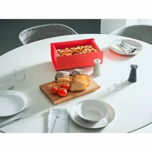 Alessi Brotkasten Mattina Rot 6