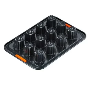 Le Creuset Canneléform 39×27 Cm Schwarz 6