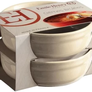 Emile Henry Creme Brulée-Schale In Ton, 2er Set 7
