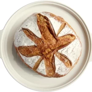 Emile Henry Ersatzunterteil Für Brotbackform Rund In Creme 6