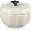 Le Creuset Kürbisförmchen Mit Deckel In Meringue 14