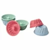 Lurch Mini-Gugelhupfform 6er-Set Flexiform Pastell-Mix 8