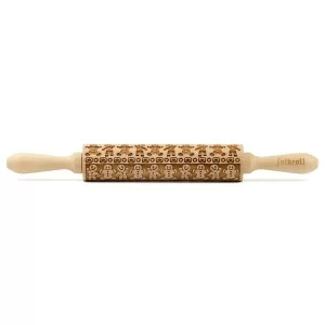 Folkroll Motiv-Teigrolle 37 Cm Lebkuchenmann 6